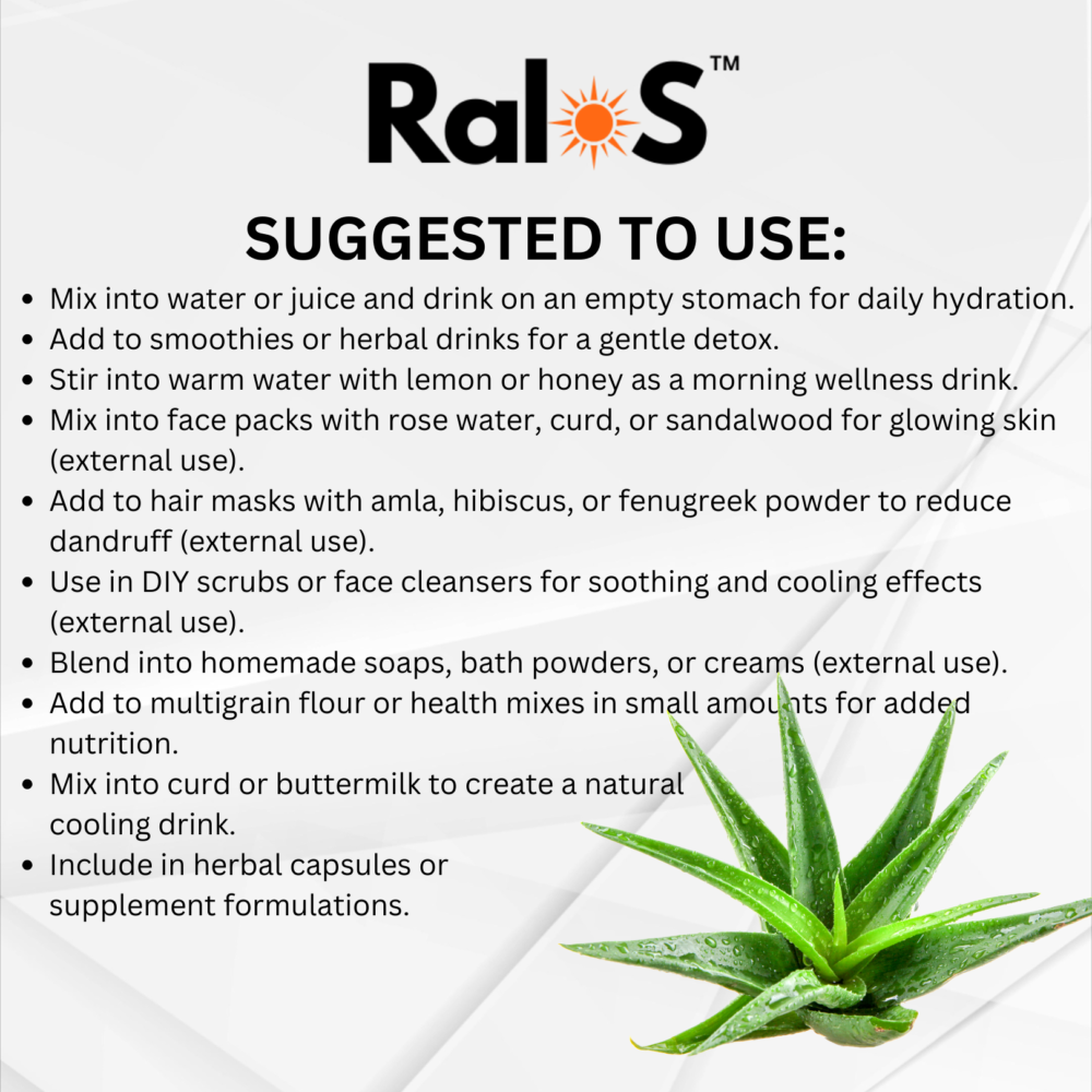 Aloe Vera Powder - Image 3