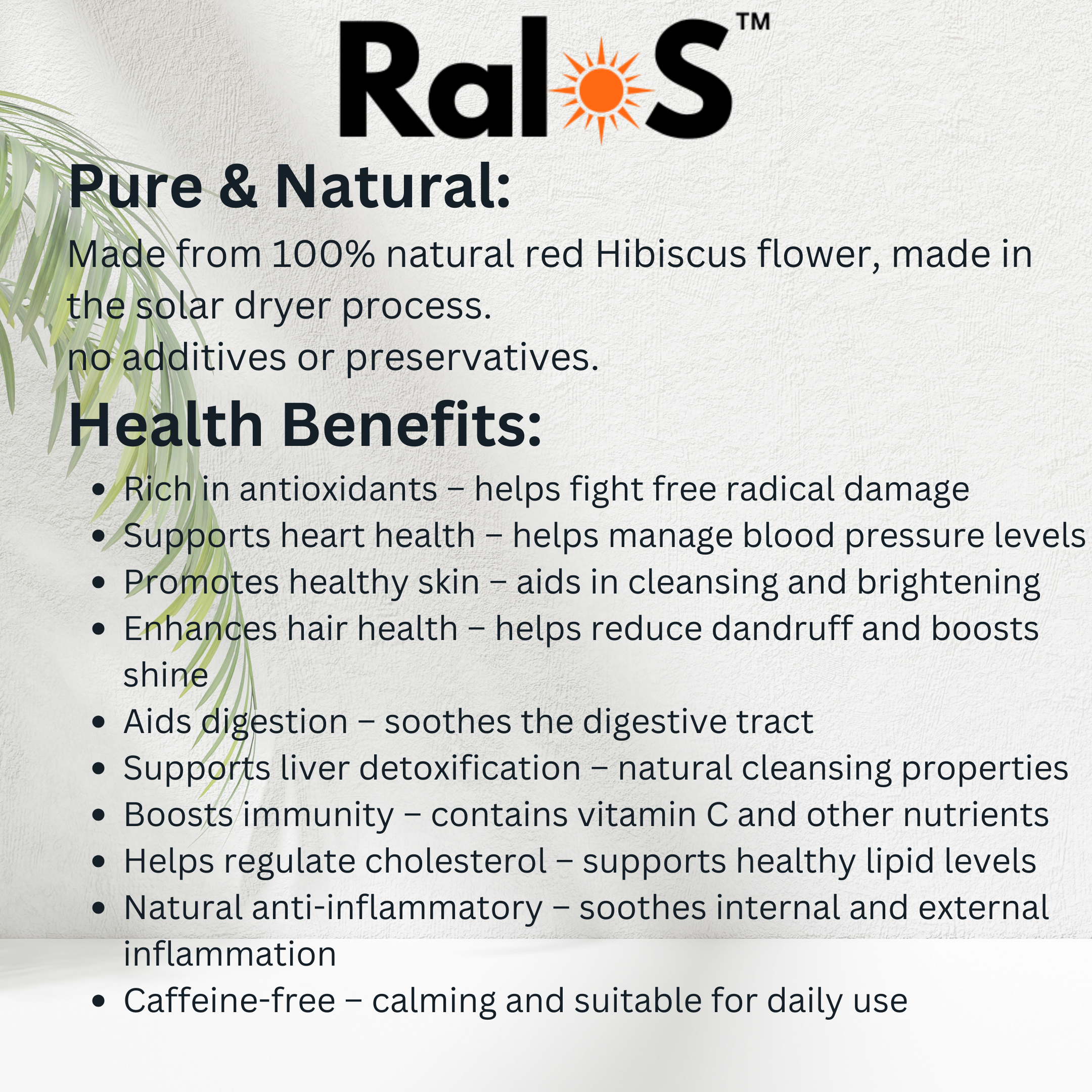 Pure Hibiscus Powder | Natural Hair & Skin Care | Rich in Antioxidants | Herbal Wellness