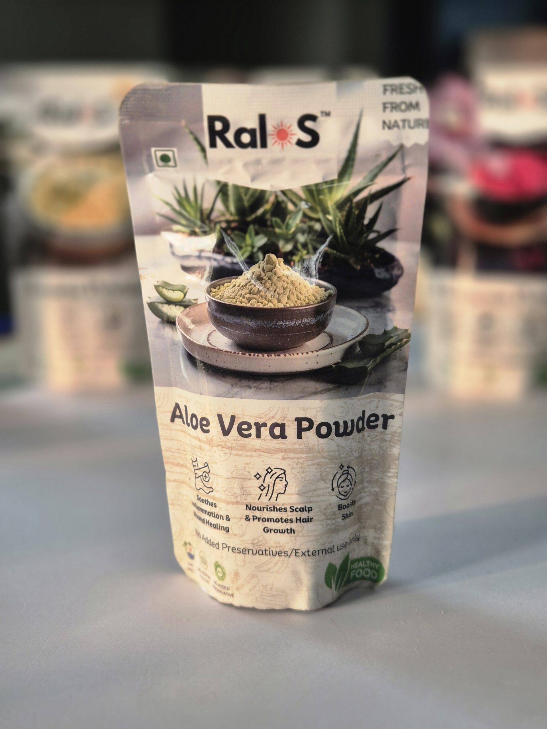 Aloe Vera Powder | External Use Only | Natural Skin & Hair Care | Herbal Wellnes