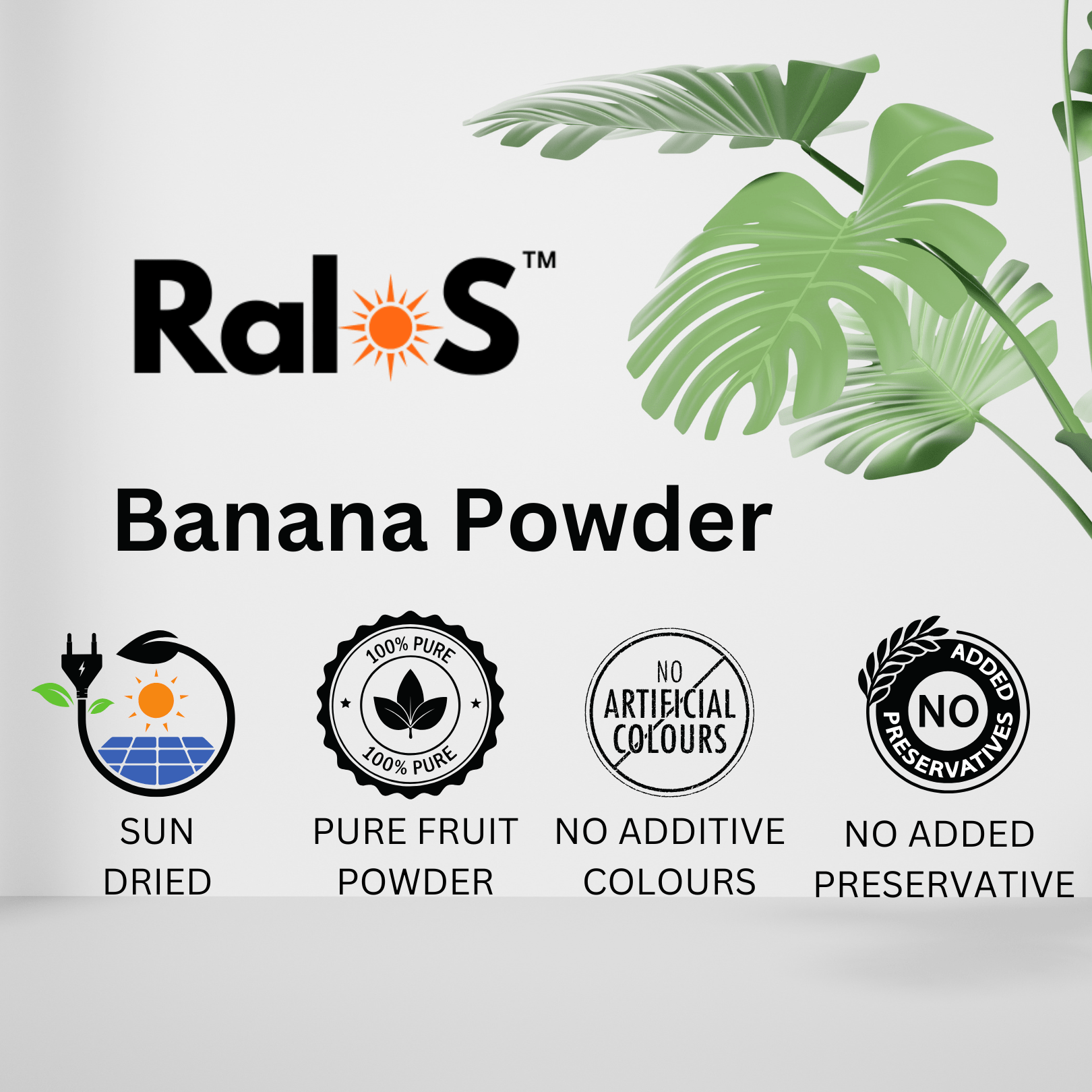 Raw Banana Powder
