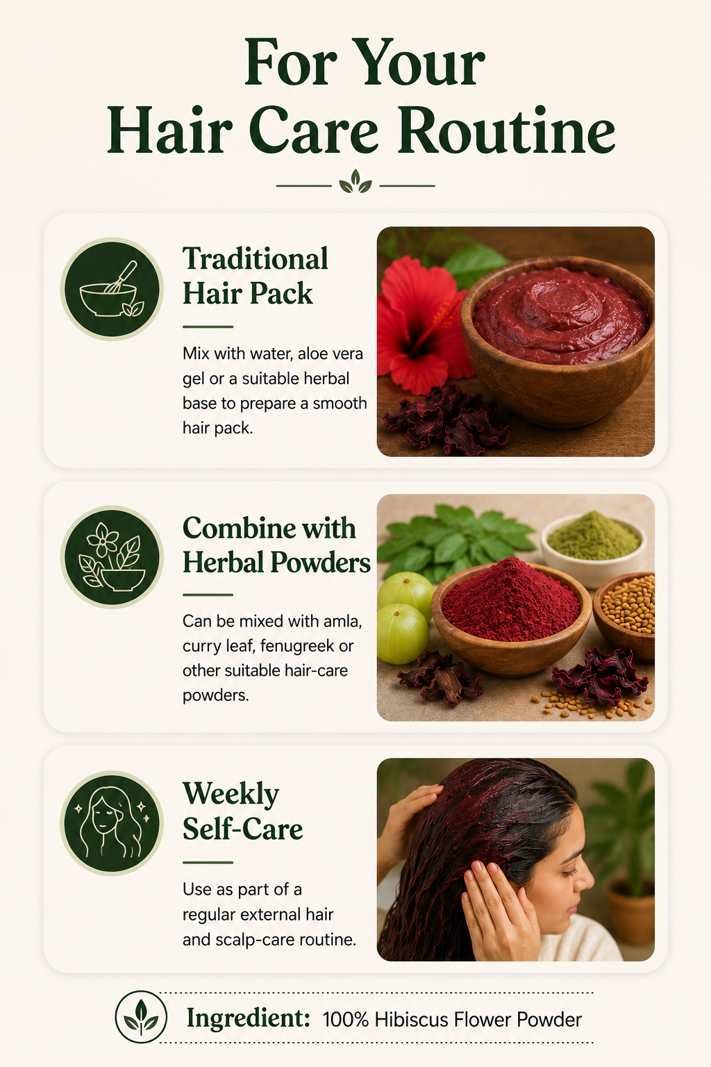 hibiscus for hair
