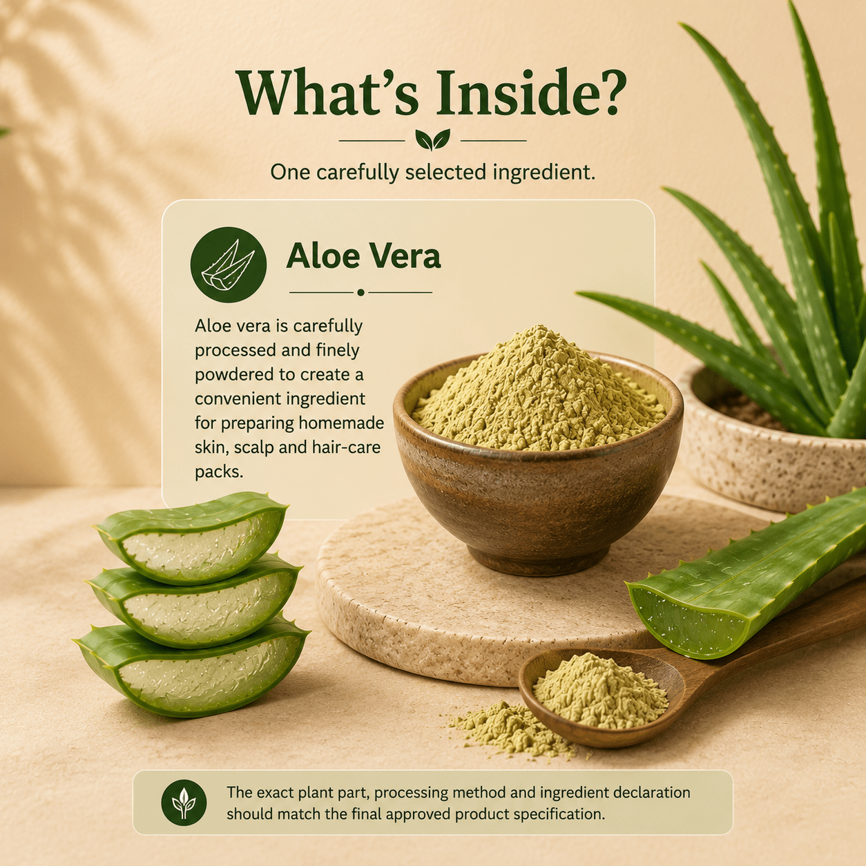Aloe Vera Powder