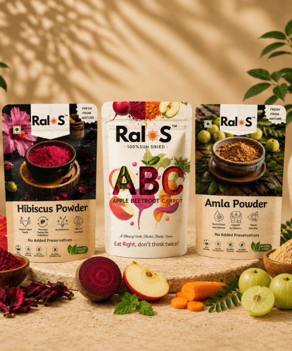 Amla + Hibiscus + ABC Powder Combo | Daily Nutrition | Immunity, Energy & Digestion Support