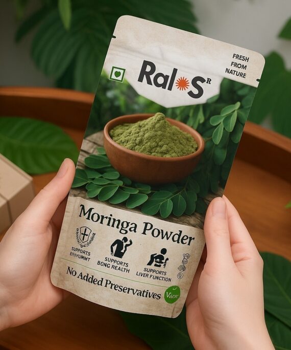 Moringa Leaf Powder - Metabolism & Energy Support