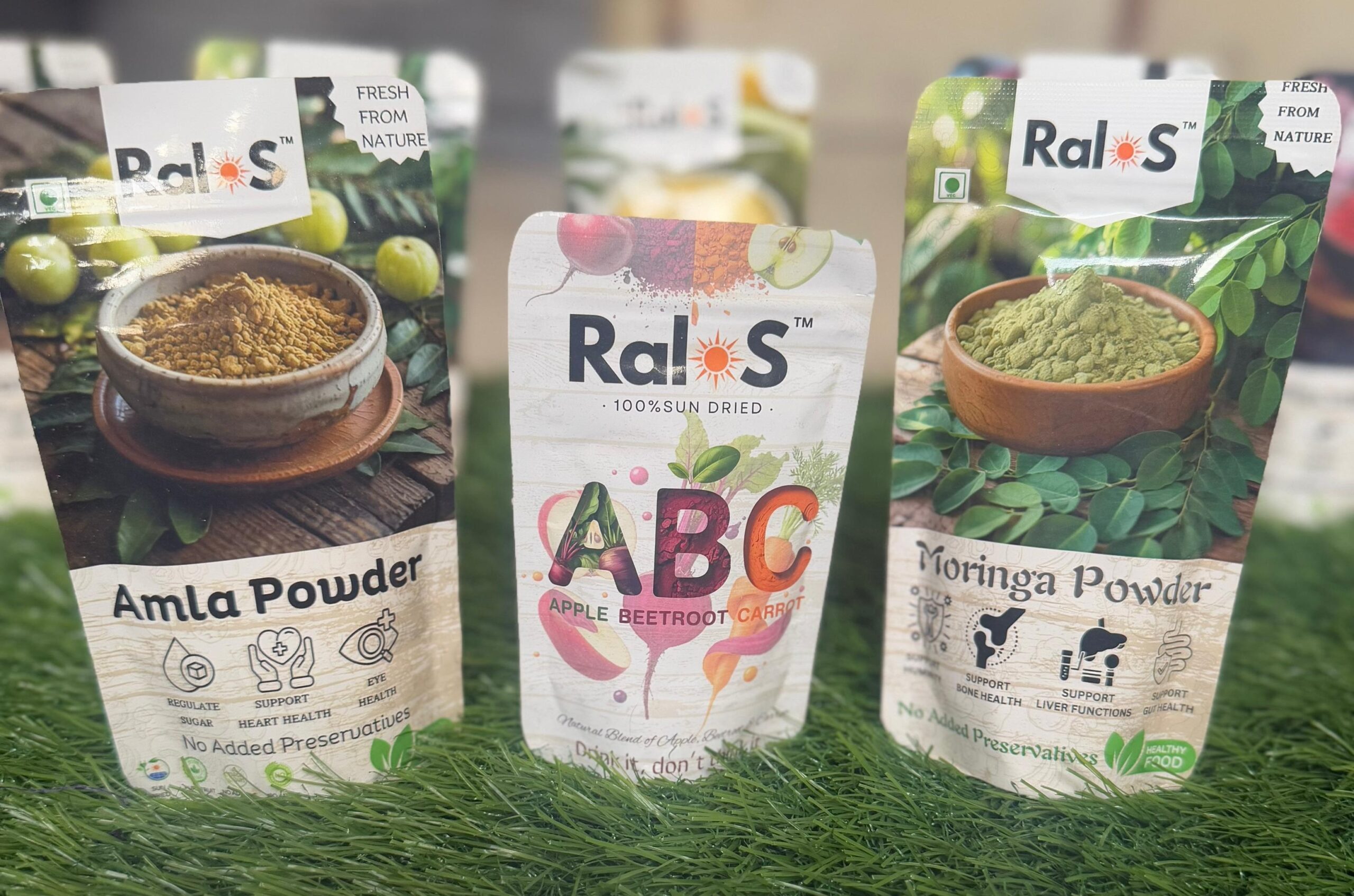 Amla, Moringa & ABC Powder Combo | Vitamin C, Iron & Antioxidants | Natural Wellness