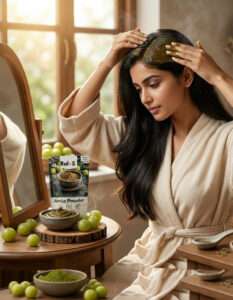 “amla powder for hair growth ”
