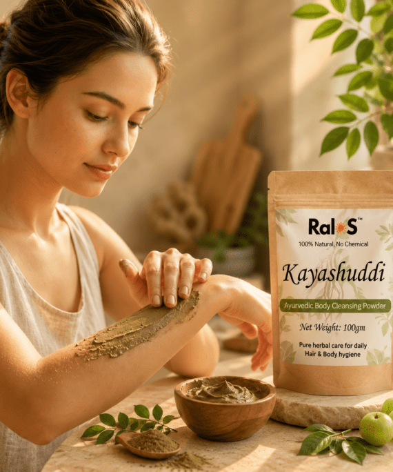Kayashuddi Herbal Body Cleanser | Head Wash Powder | 45 Herbs | Natural Detox for Body & Scalp