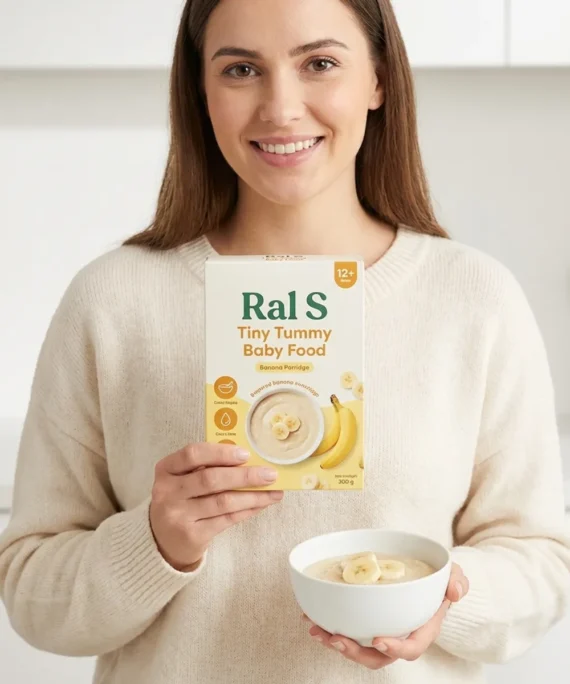 Tiny Tummy Baby Food – Pure Raw Banana Powder | Easy to Digest | Natural Energy | Preservative Free