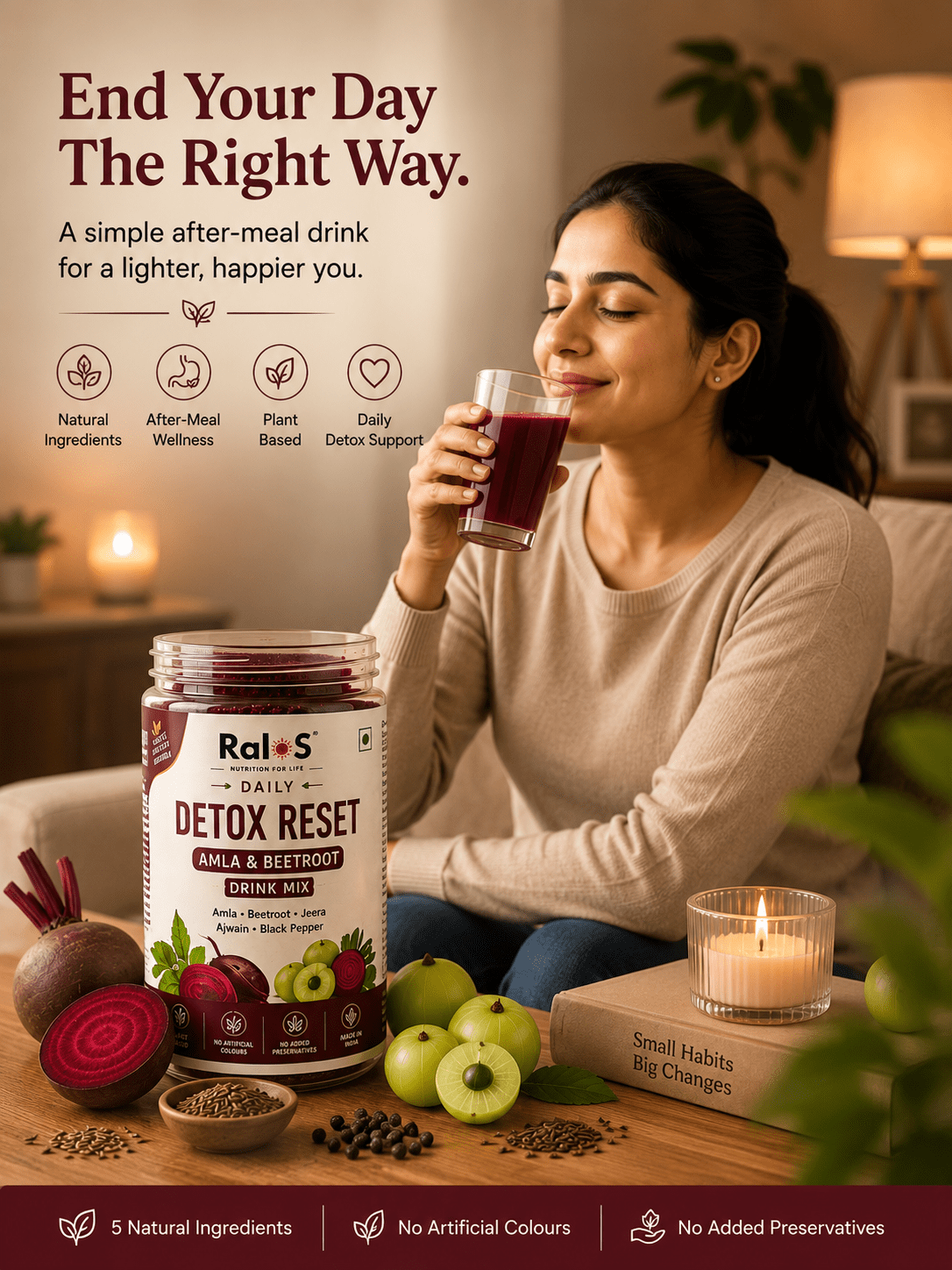 Plant Based Detox Drink Powder