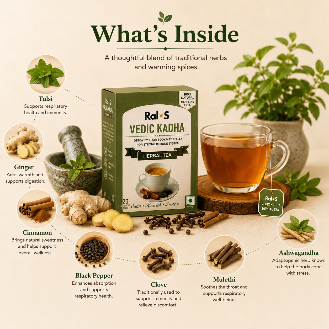 Vedic Kada herbal tea