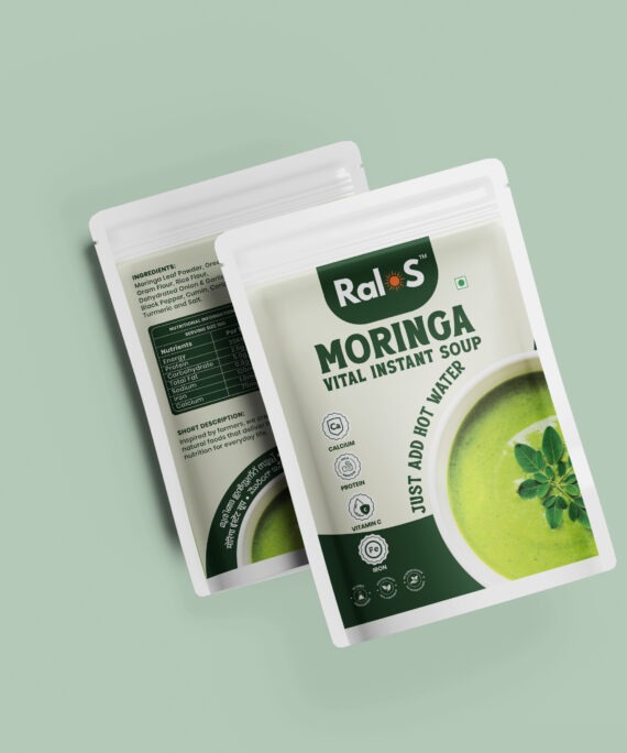 Moringa Soup (5 Sachets, Serves 10) | Protein Drink | Iron | Real Moringa & Veggies