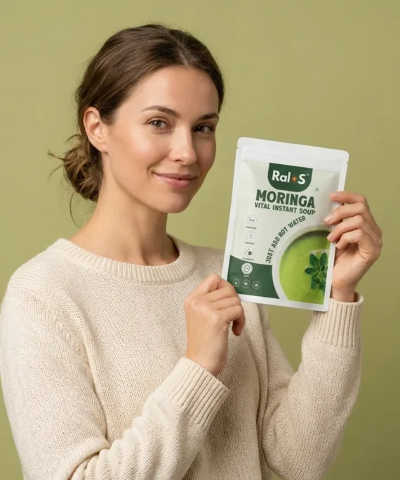 Moringa Soup (5 Sachets, Serves 10) | Protein Drink | Iron | Real Moringa & Veggies
