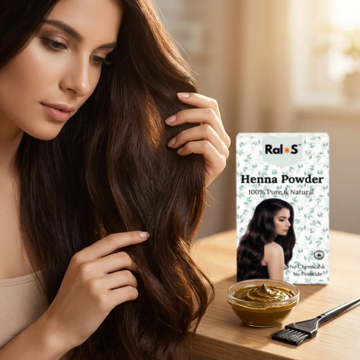 Henna Powder | Natural Herbal Hair Color & Conditioner