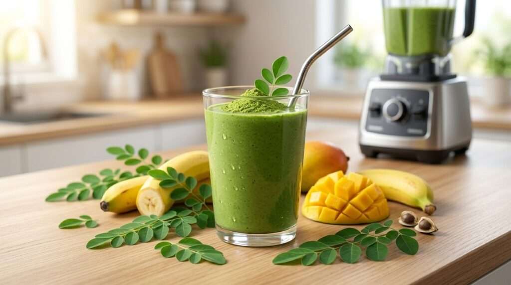moringa smoothie how to use moringa powder
