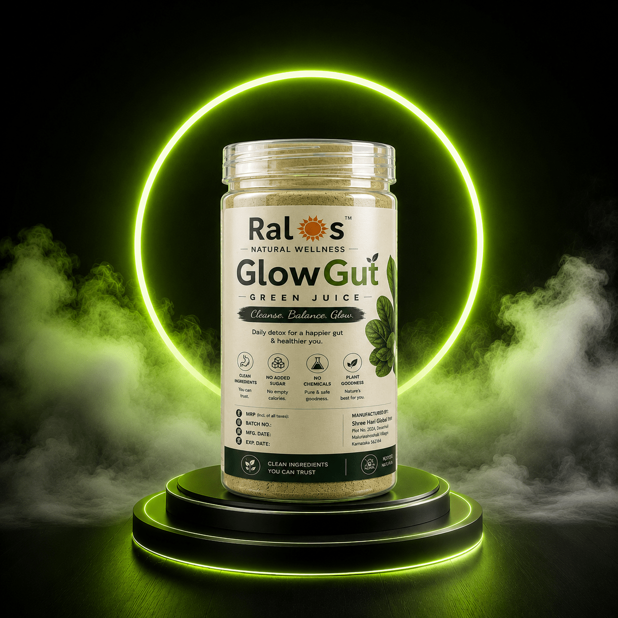 Glow Gut Green Juice Powder