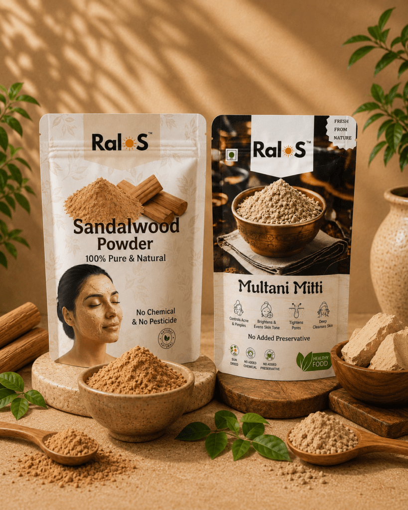 sandal wood powder,multani mitti